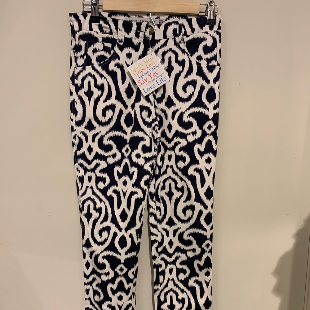 Gretchen Scott Royal pants NWT